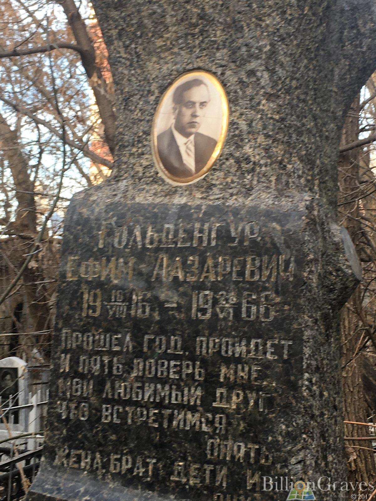 Гольденгур Ефим Лазаревич