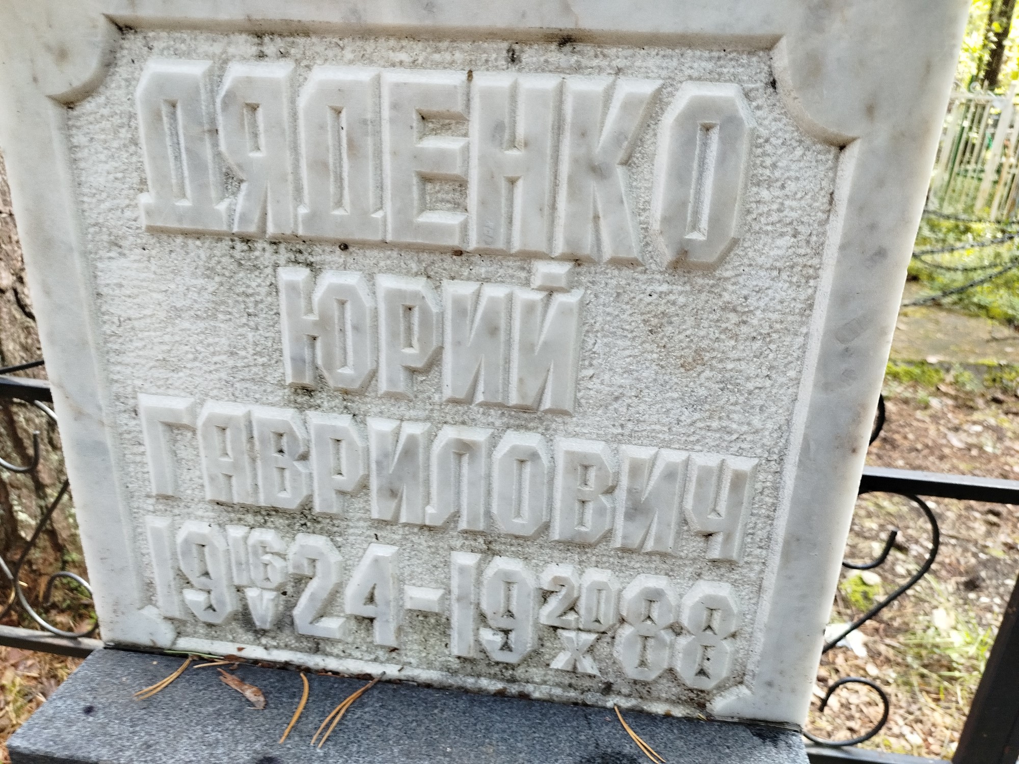 Дяденко Юрий Гаврилович