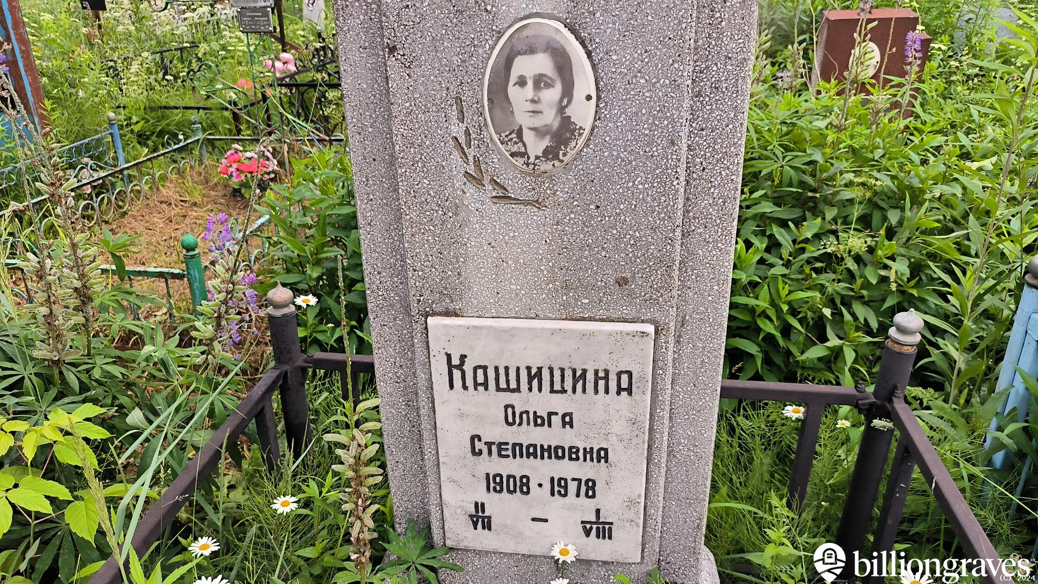 Кашицина Ольга Степановна