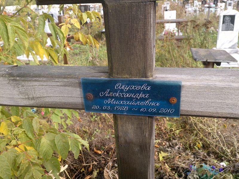 Олухова Александра Михайловна