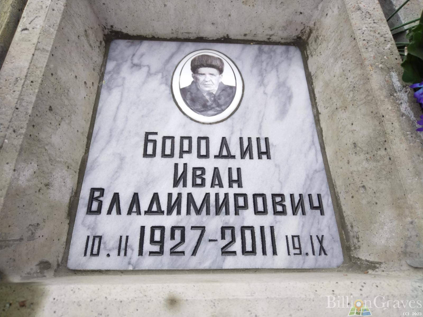 Бородин Иван Владимирович