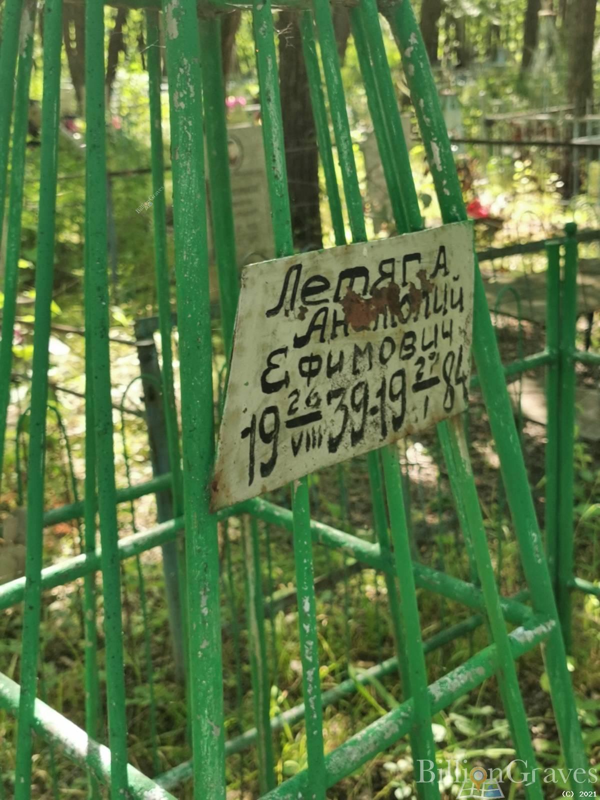 Летяга Анатолий Ефимович