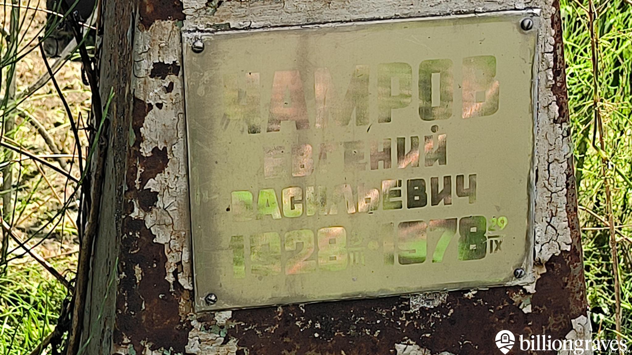 Чамров Евгений Васильевич