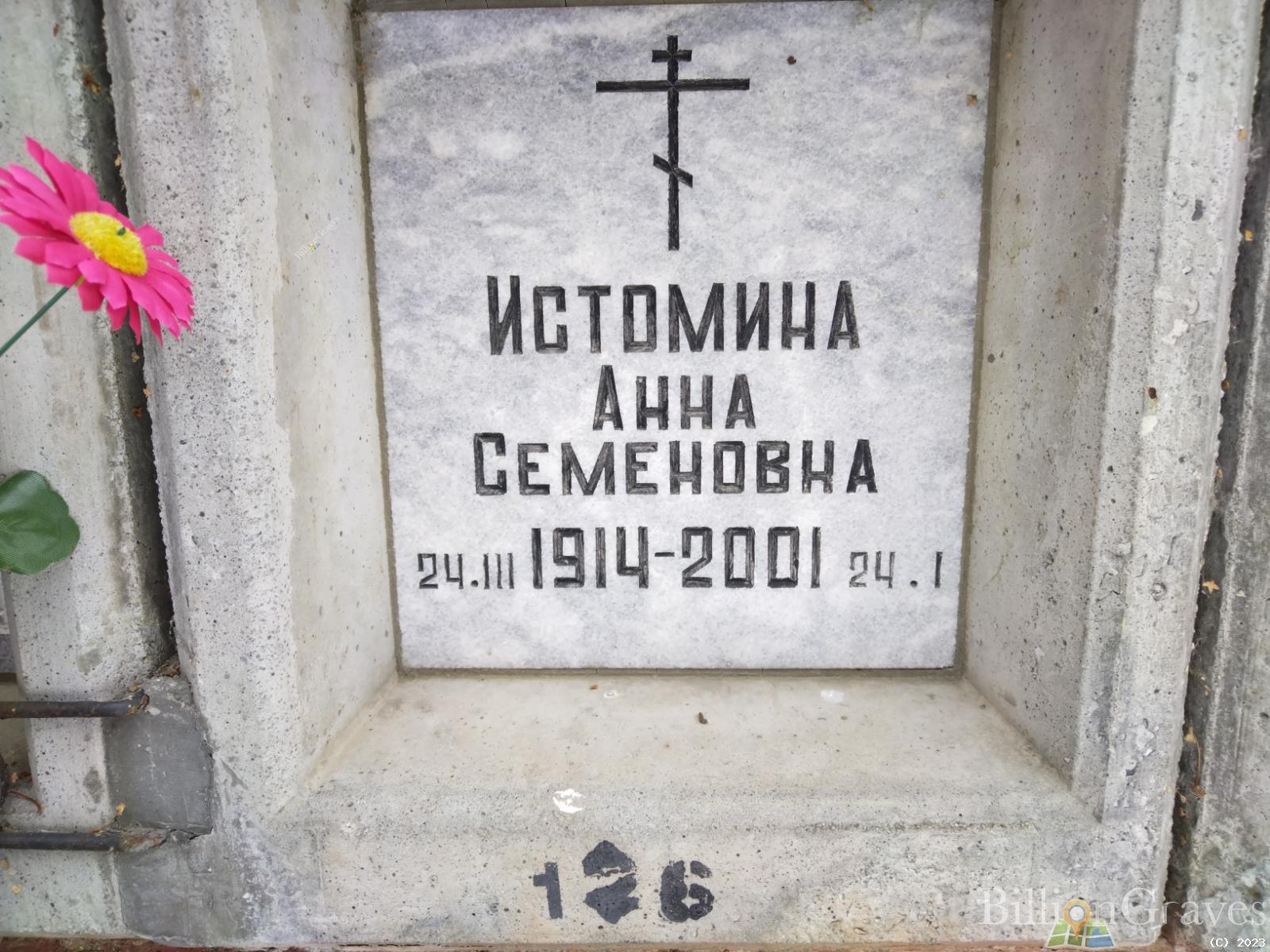 Истомина Анна Семеновна