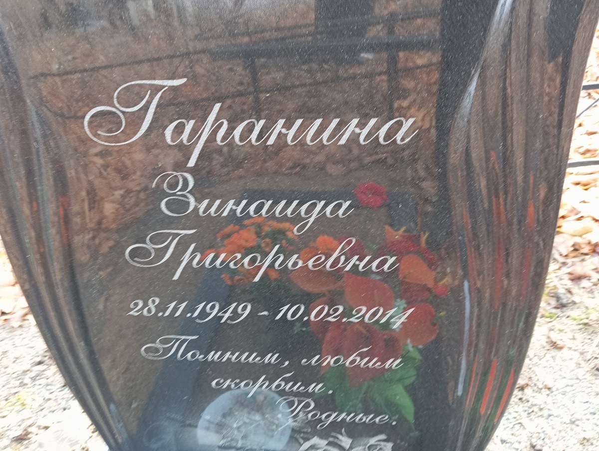 Гаранина Зинаида Григорьевна