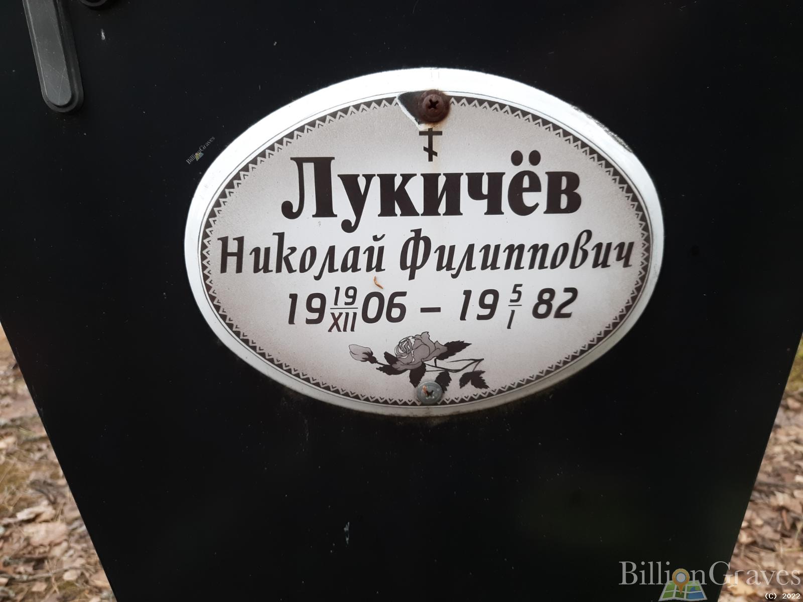 Лукичёв Николай Филиппович