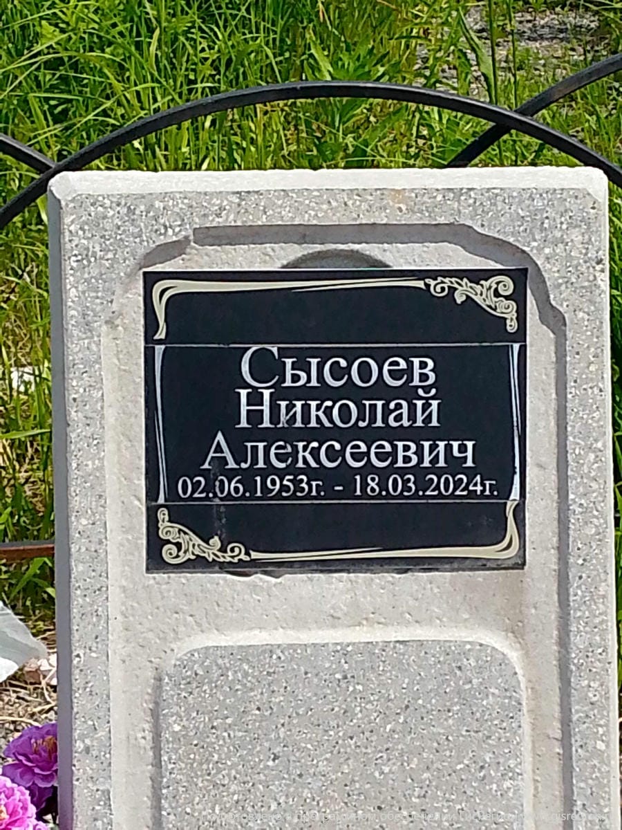 Сысоев Николай Алексеевич