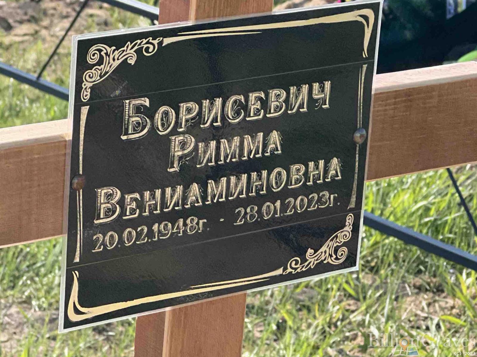 Борисевич Римма Вениаминовна