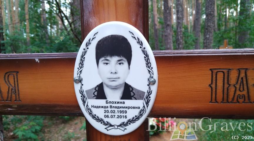 Блохина Надежда Владимировна