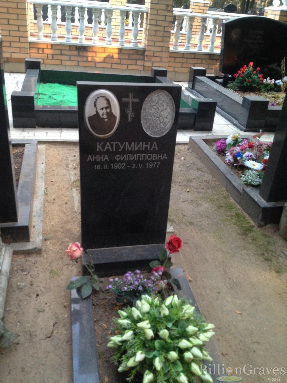 Катумина Анна Филипповна