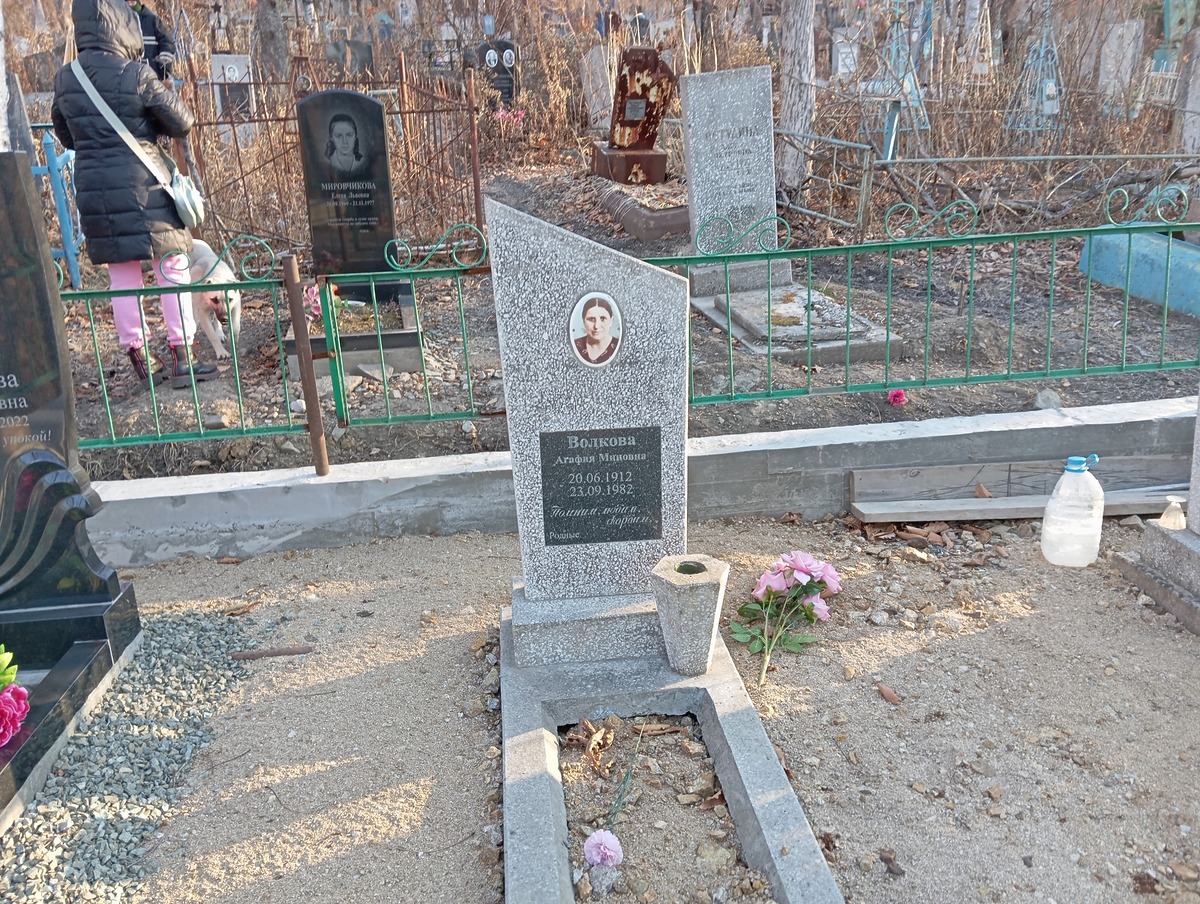 Волкова Агафия Миновна