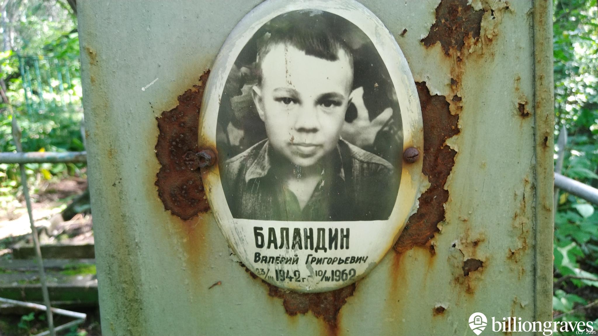 Баландин Валерий Григорьевич