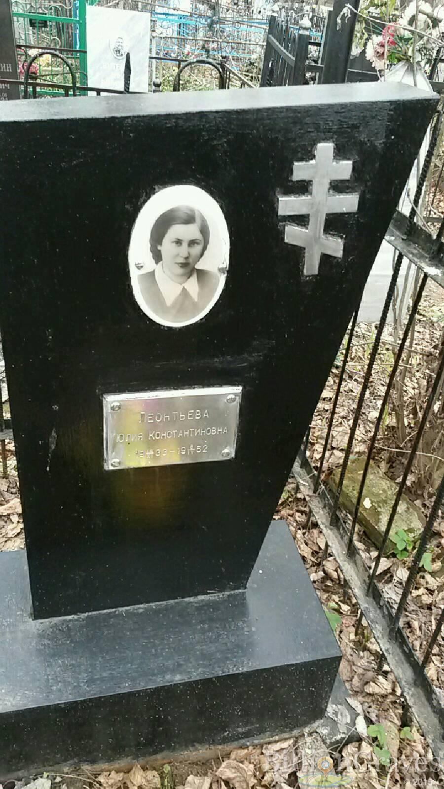 Леонтьева Юлия Константиновна
