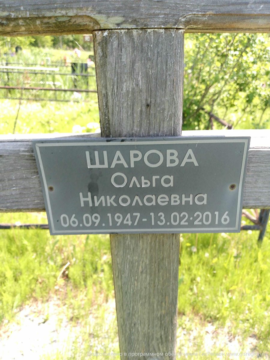 Шарова Ольга Николаевна