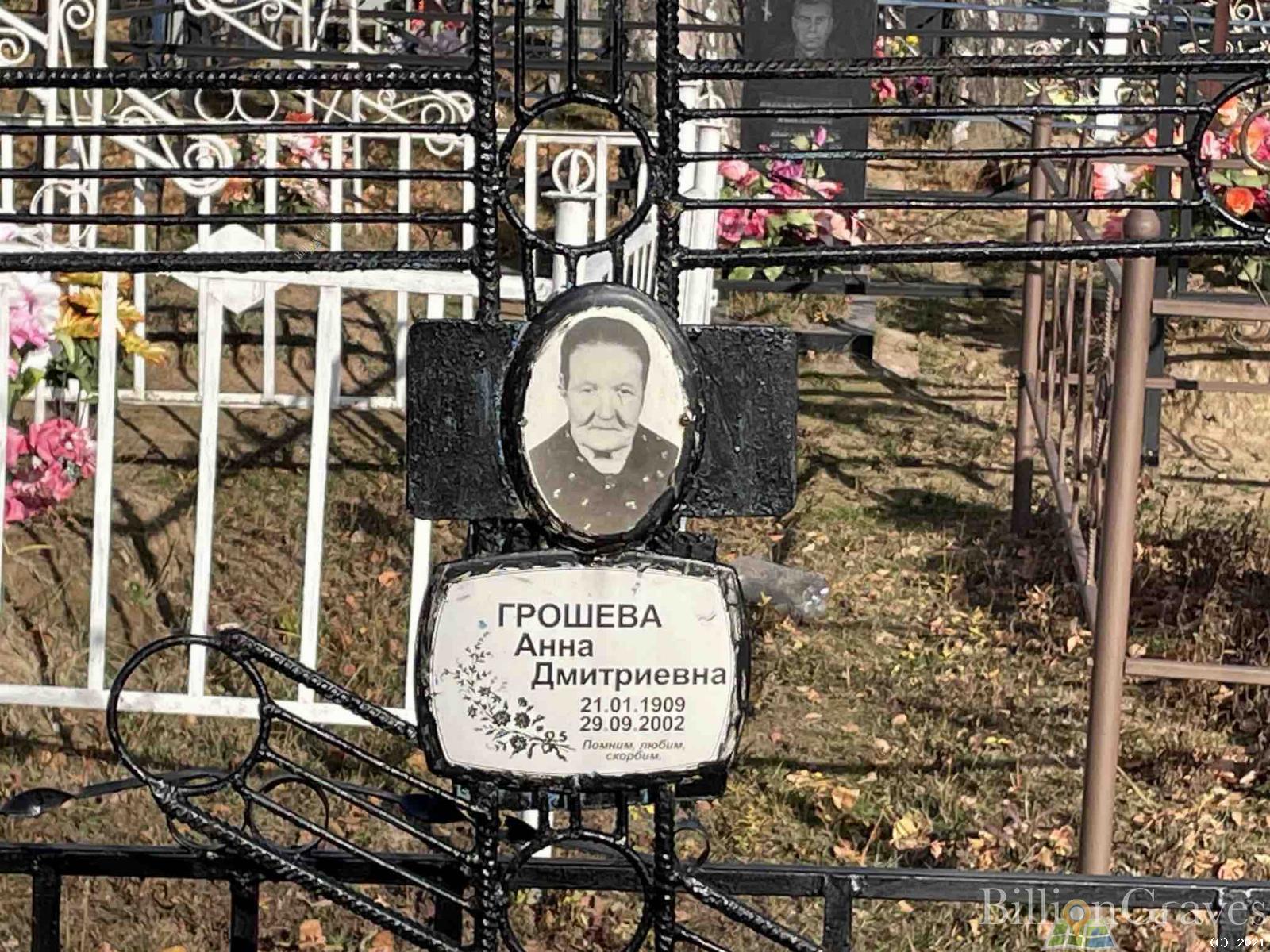 Грошева Анна Дмитриевна