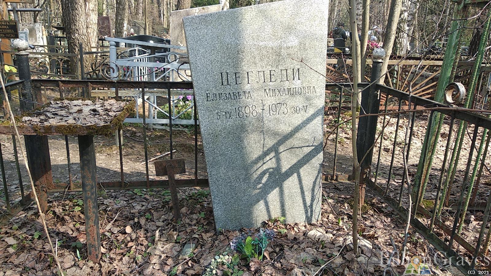 Цегледи Елизавета Михайловна