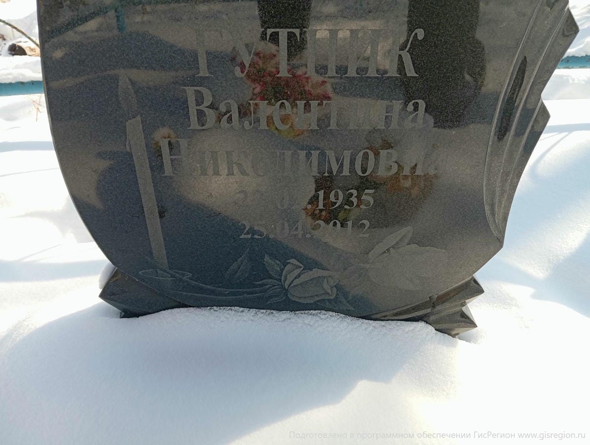 Гутник Валентина Никодимовна