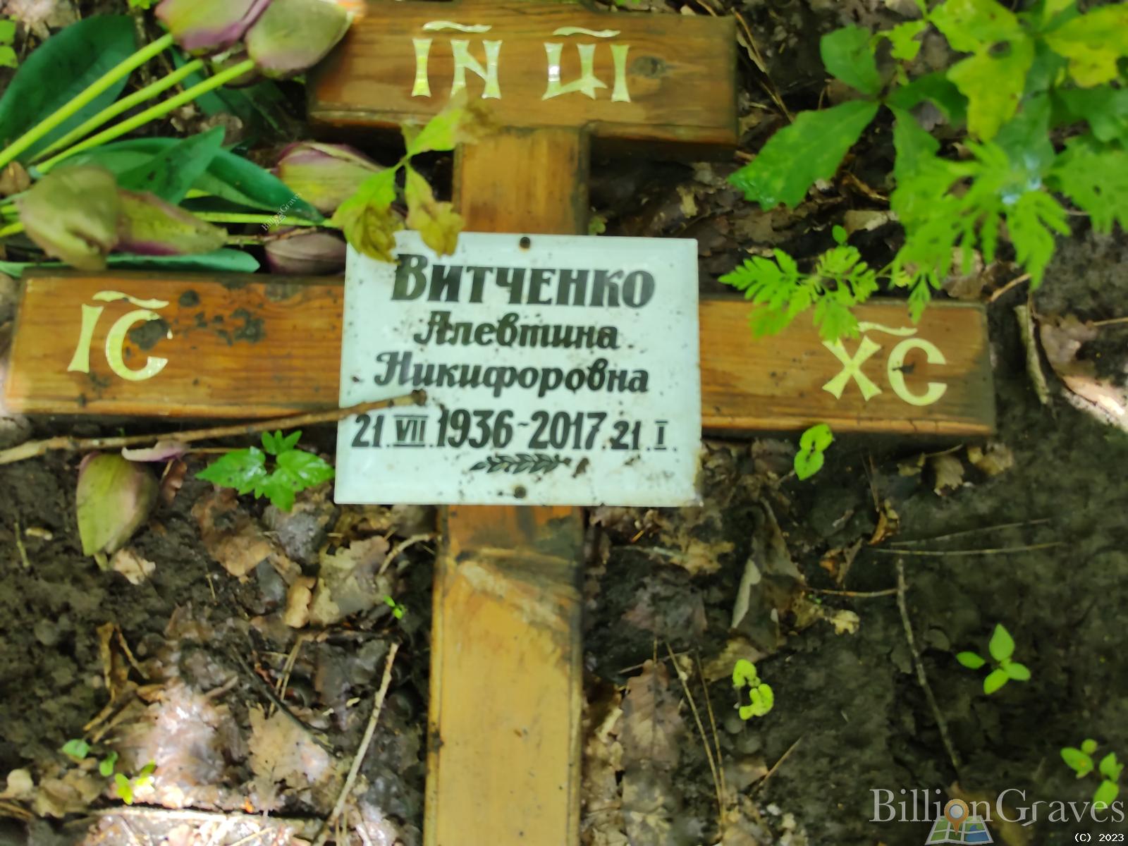 Витченко Алевтина Никифоровна