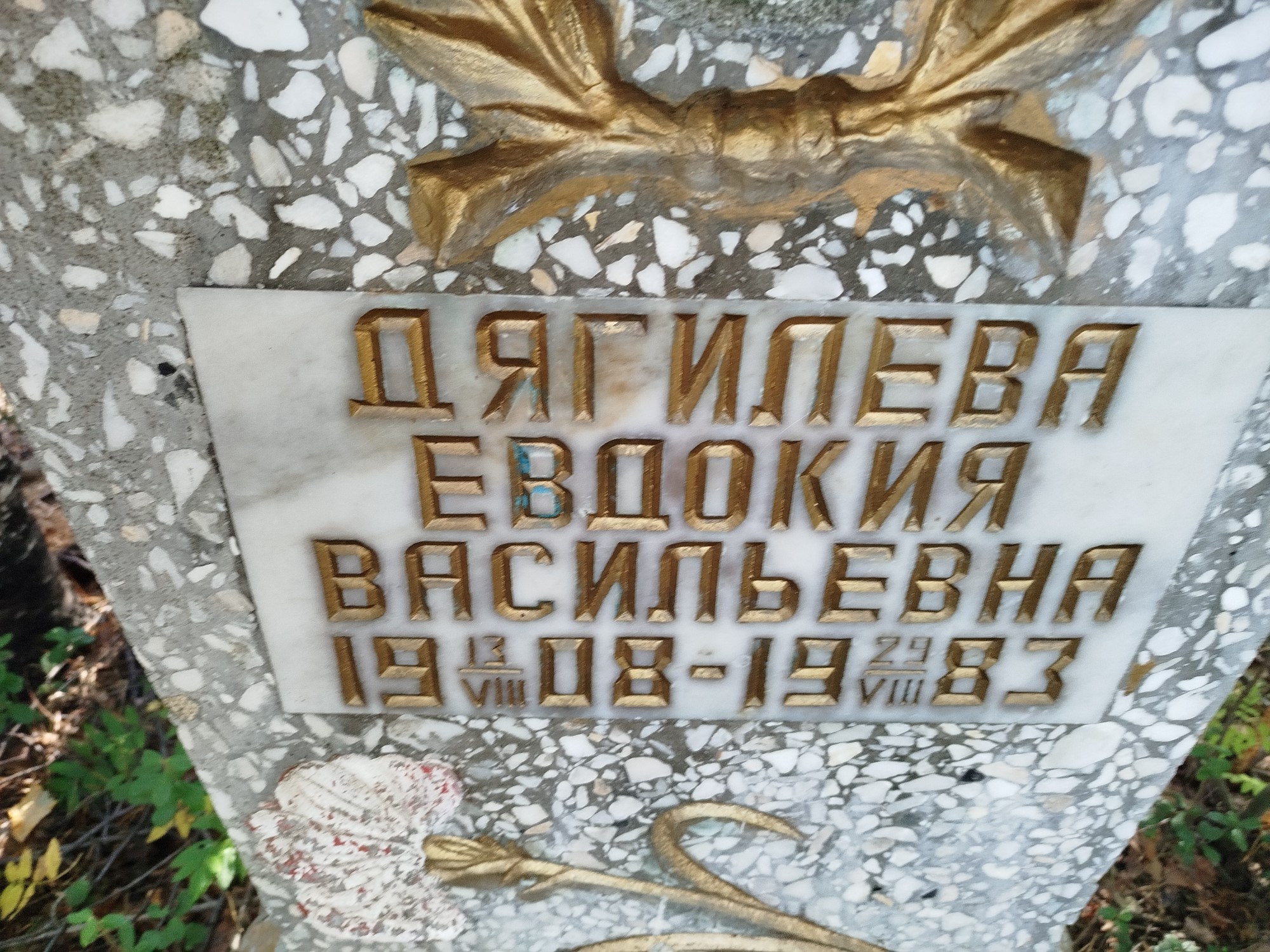 Дягилева Евдокия Васильевна