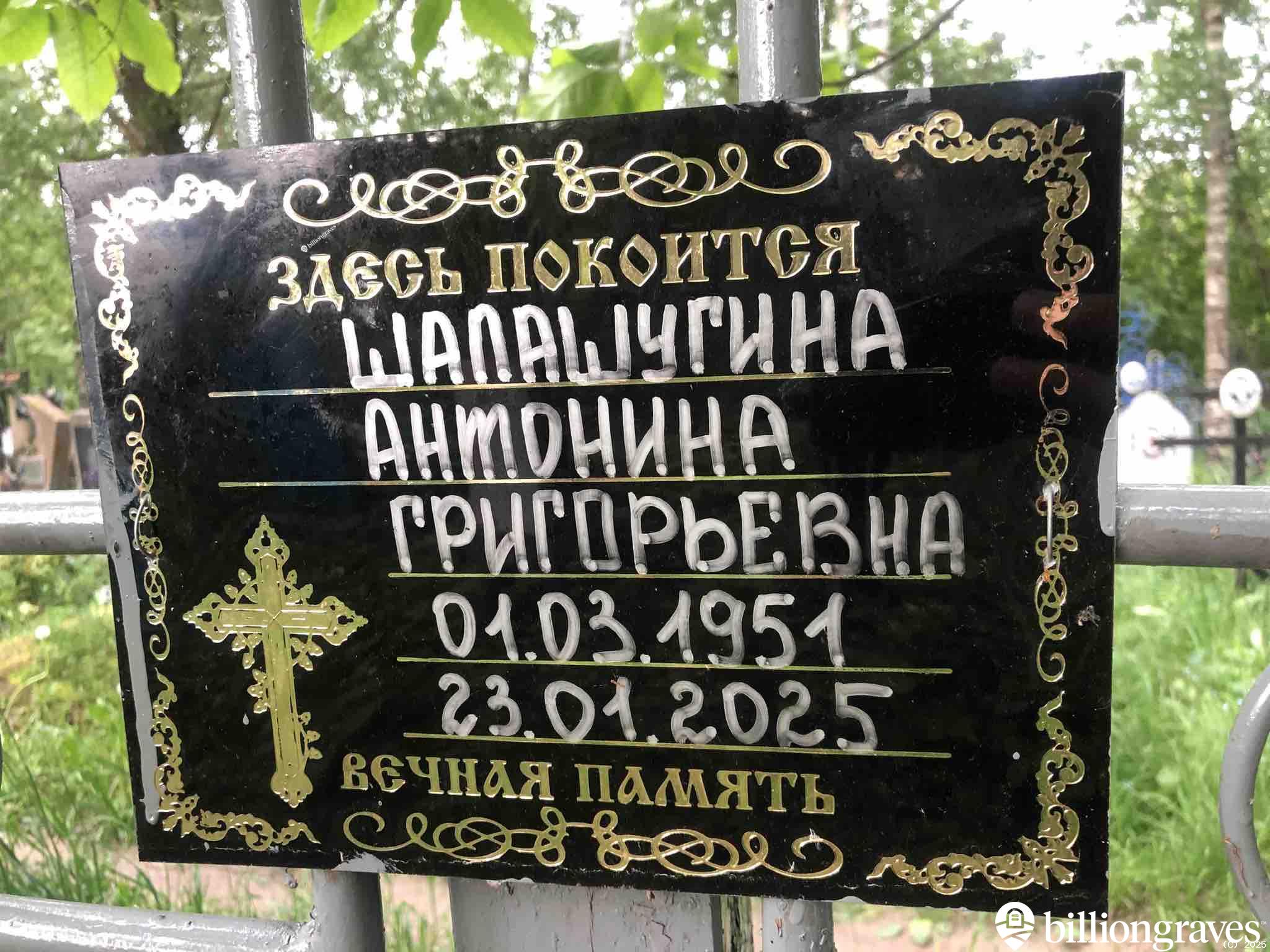 Шалашугина Антонина Григорьевна