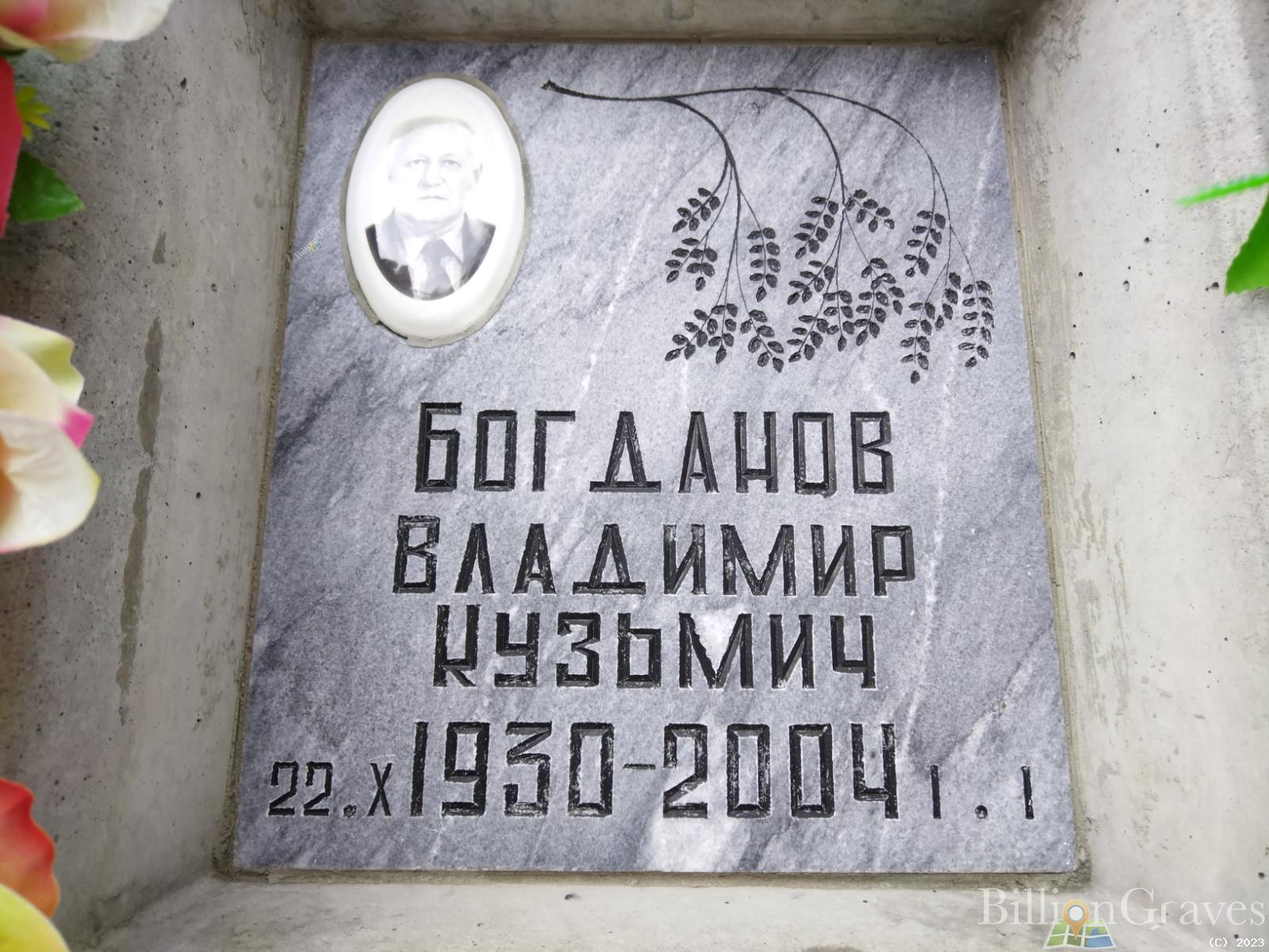 Богданов Владимир Кузьмич