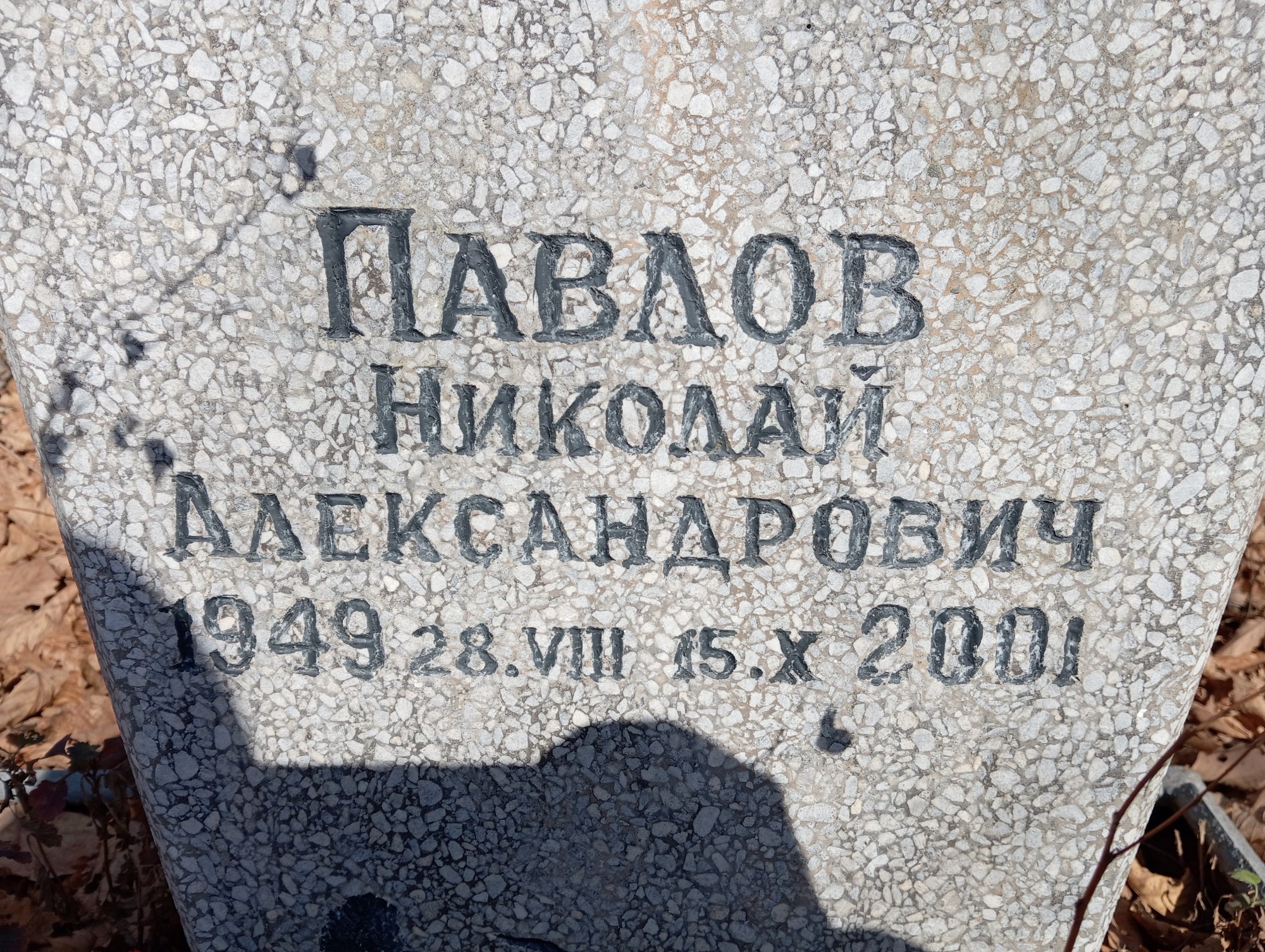 Павлов Николай Александрович