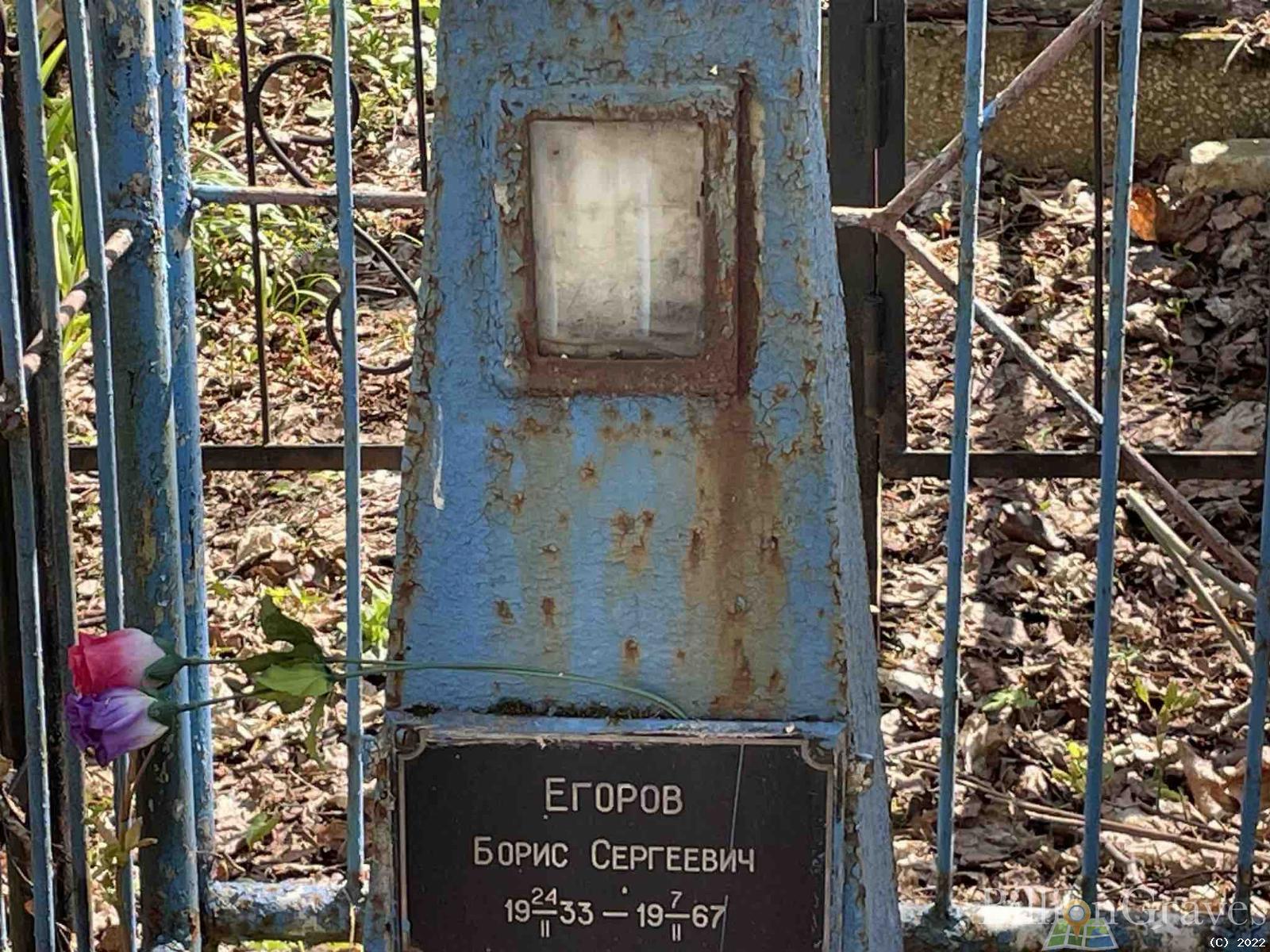 Егоров Борис Сергеевич