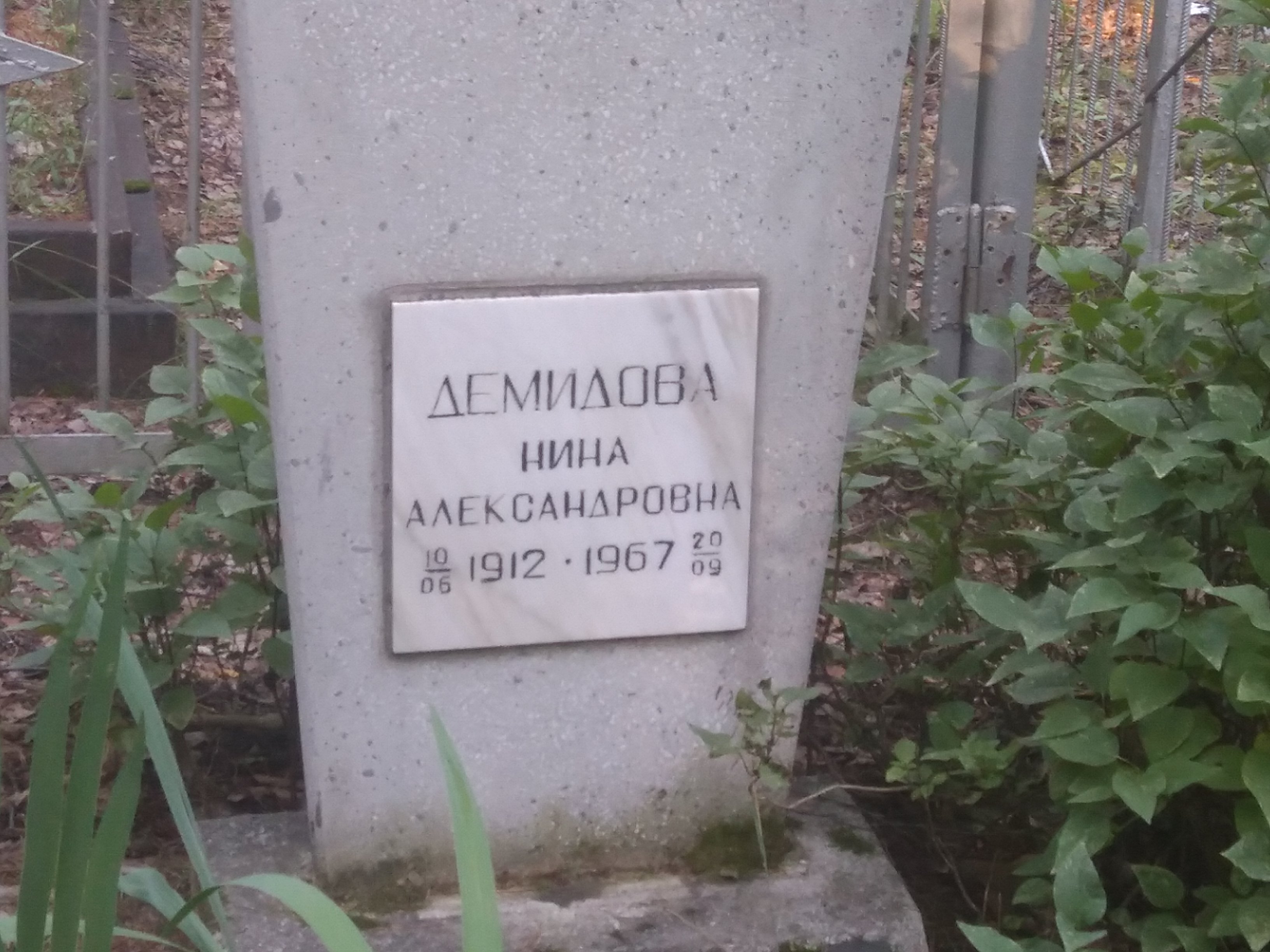 Демидова Нина Александровна