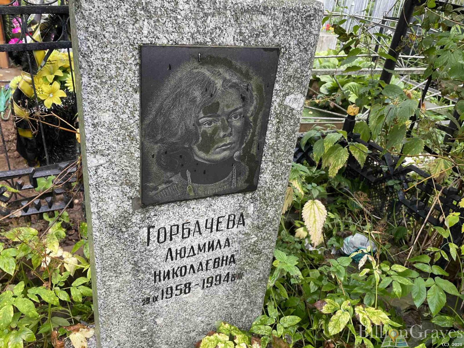 Горбачева Людмила Николаевна