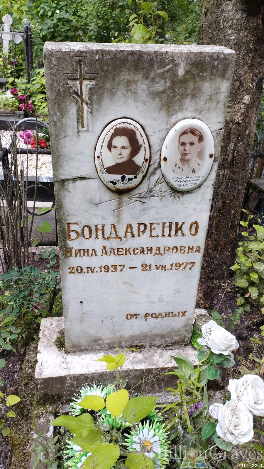 Бондаренко Нина Александровна