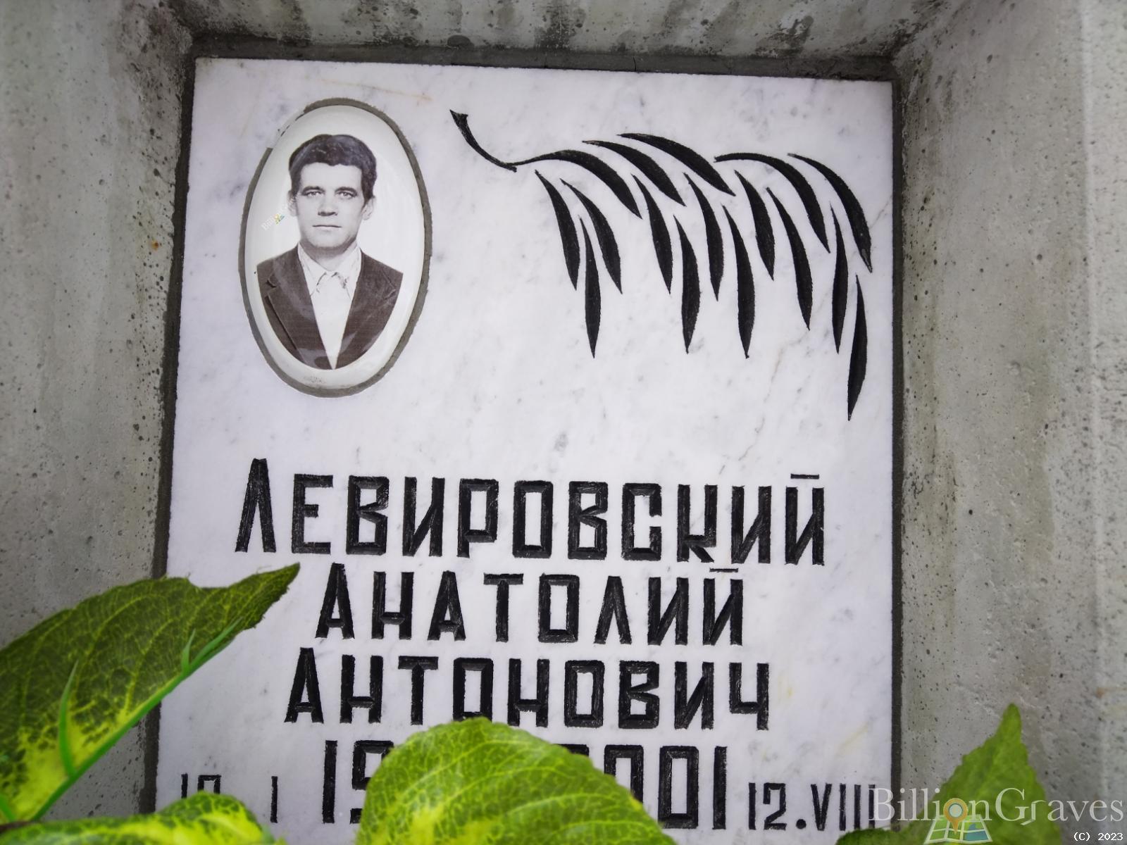 Левировский Анатолий Антонович