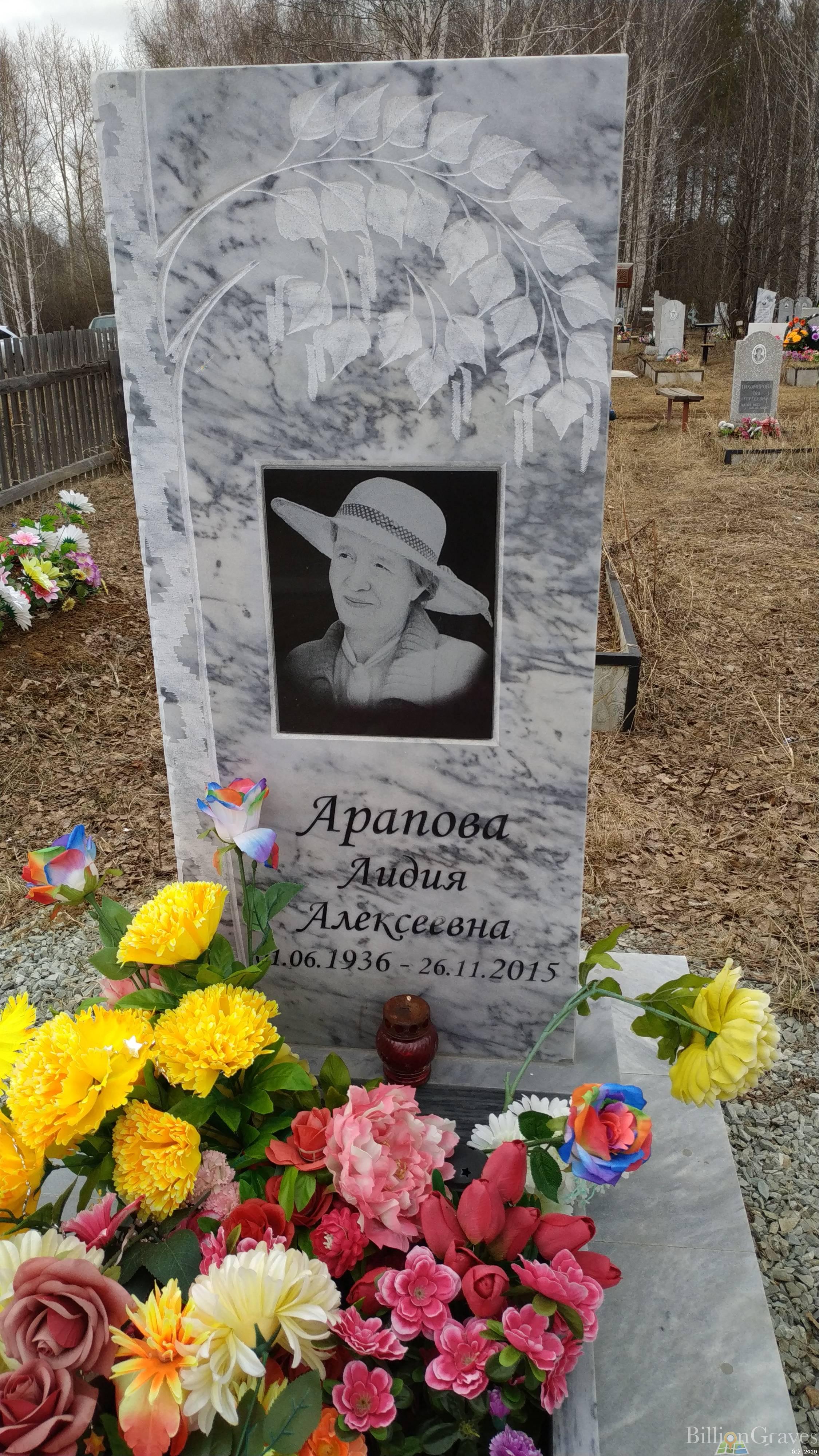 Арапова Лидия Алексеевна