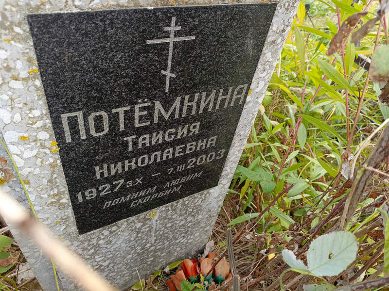 Таисия Потемкина Николаевна