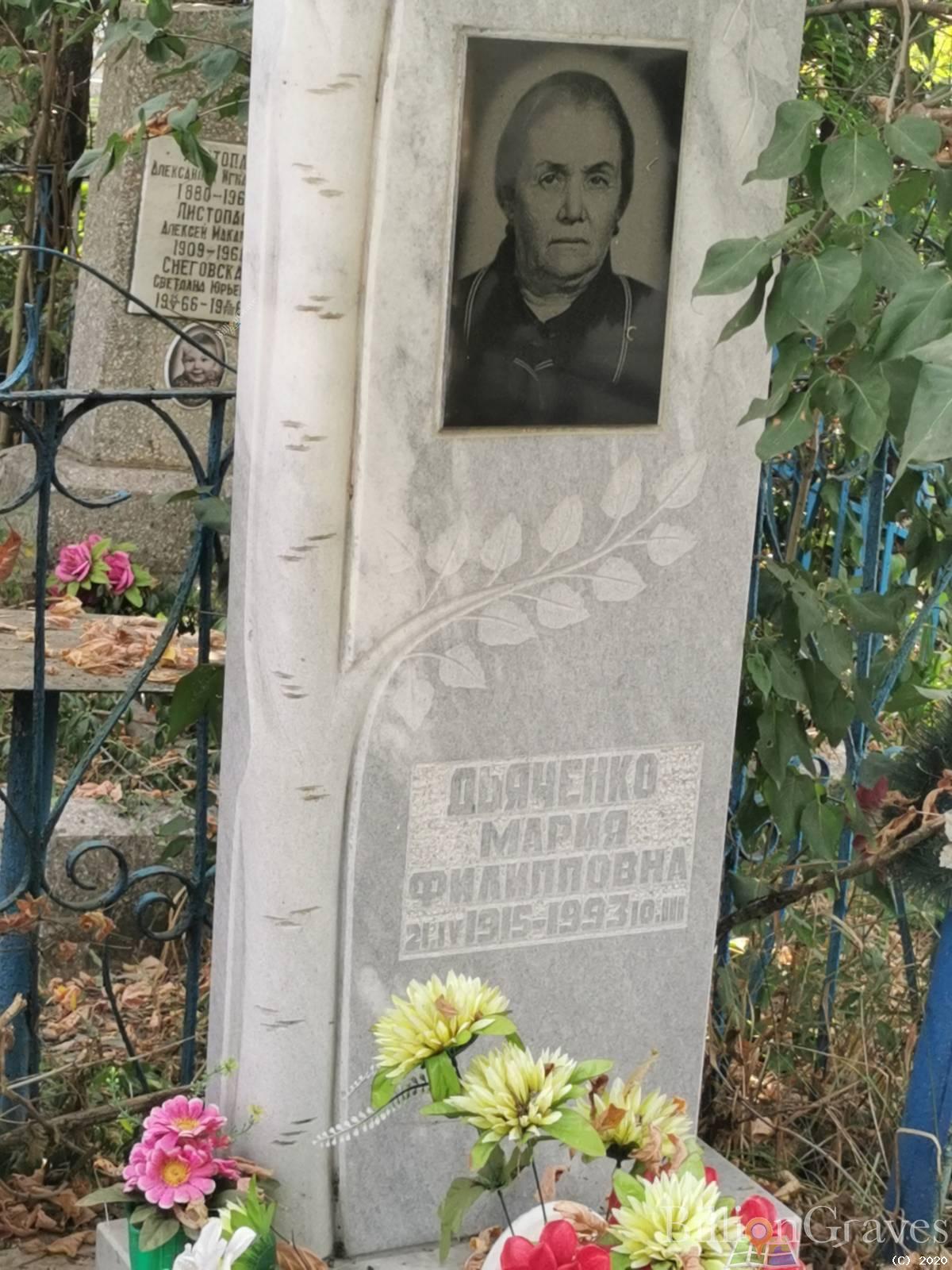 Дьяченко Мария Филипповна