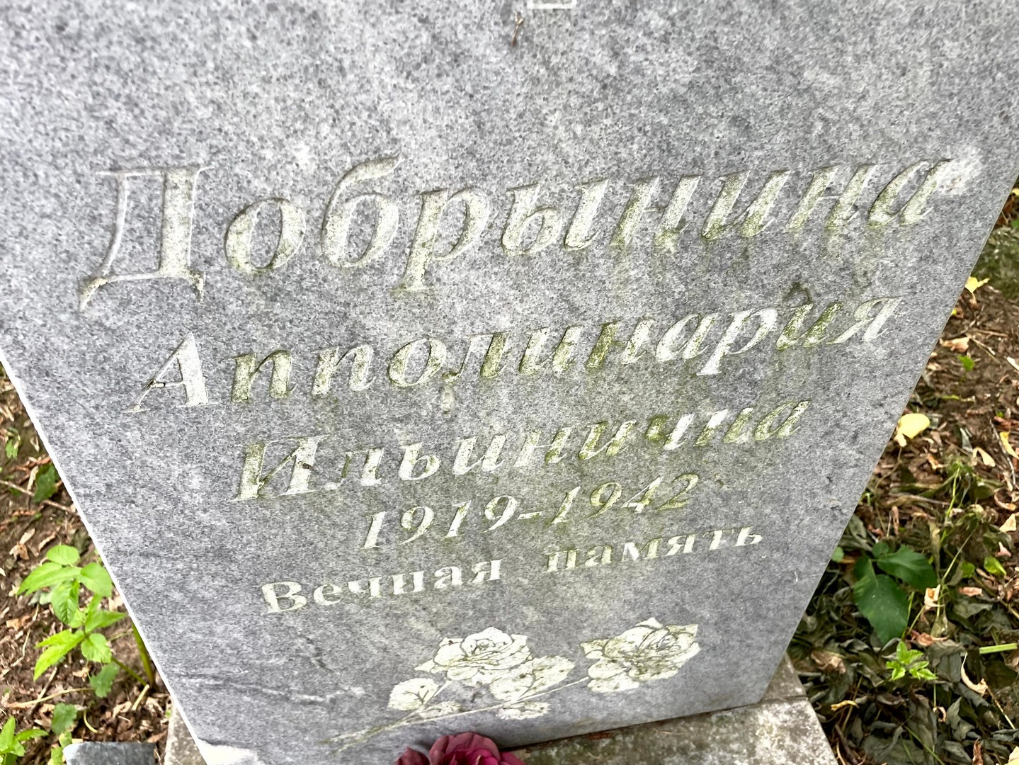 Апполинария Добрынина Ильинична
