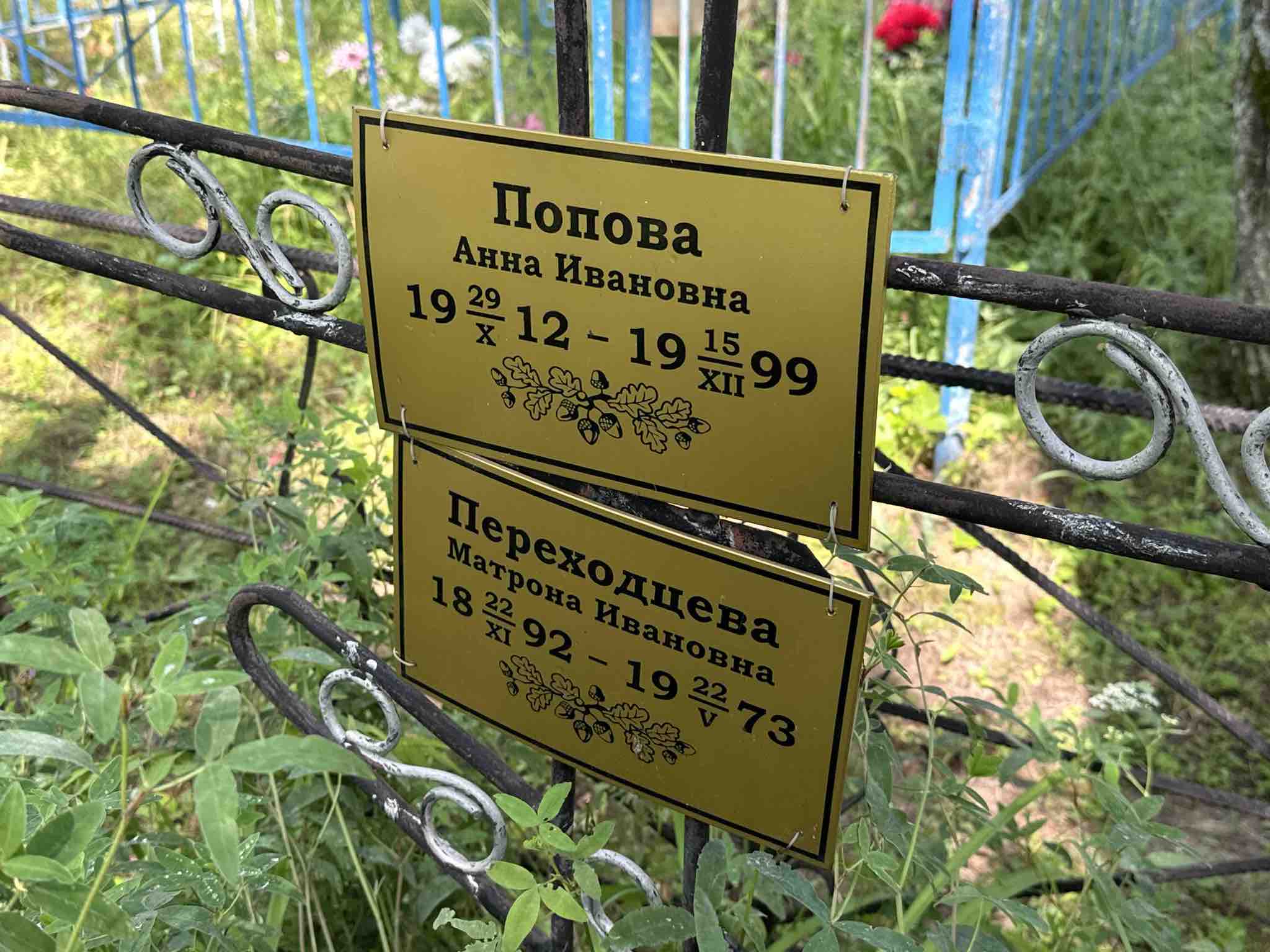 Попова Анна Ивановна