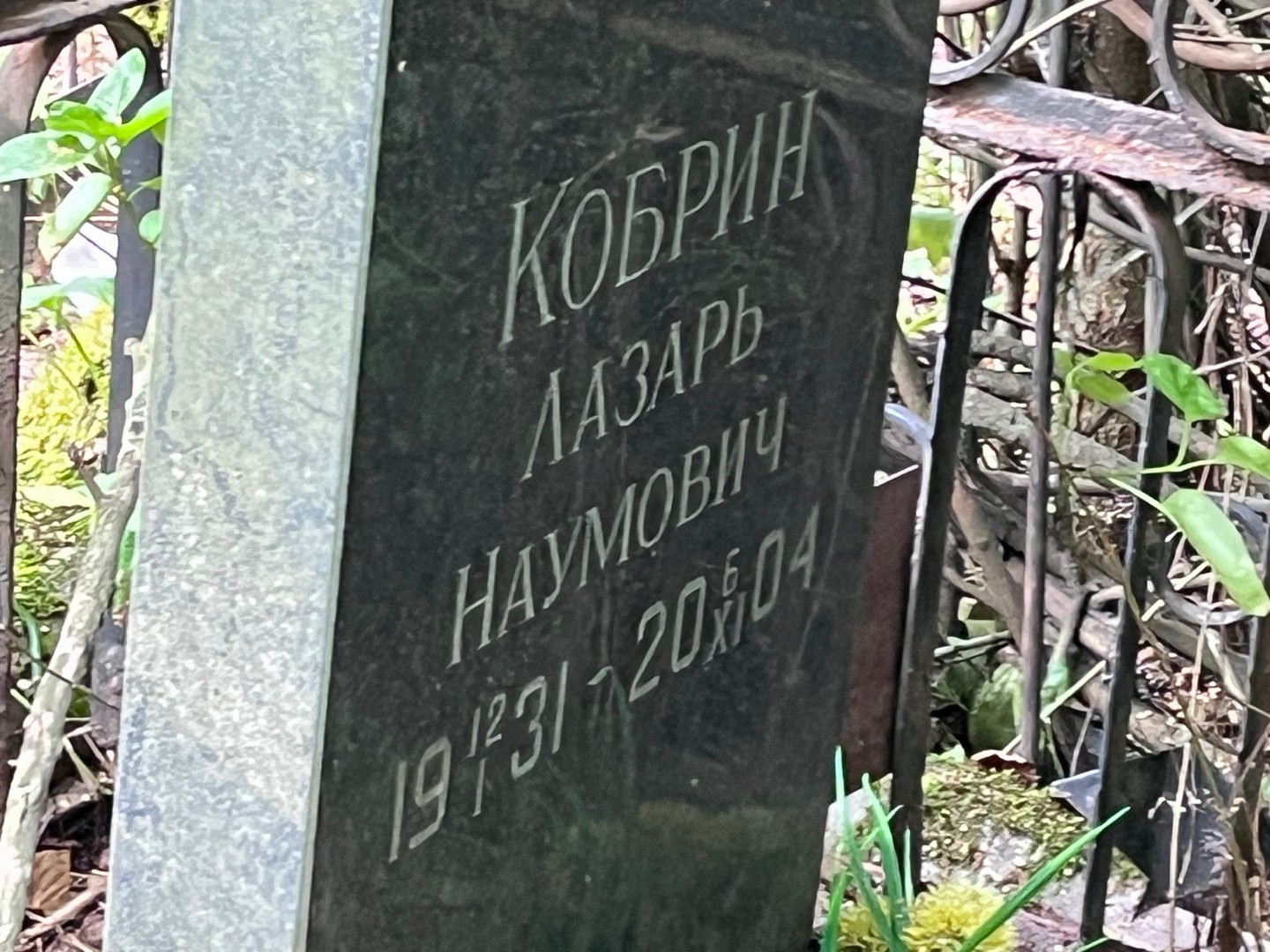 Лазарь Кобрин Наумович