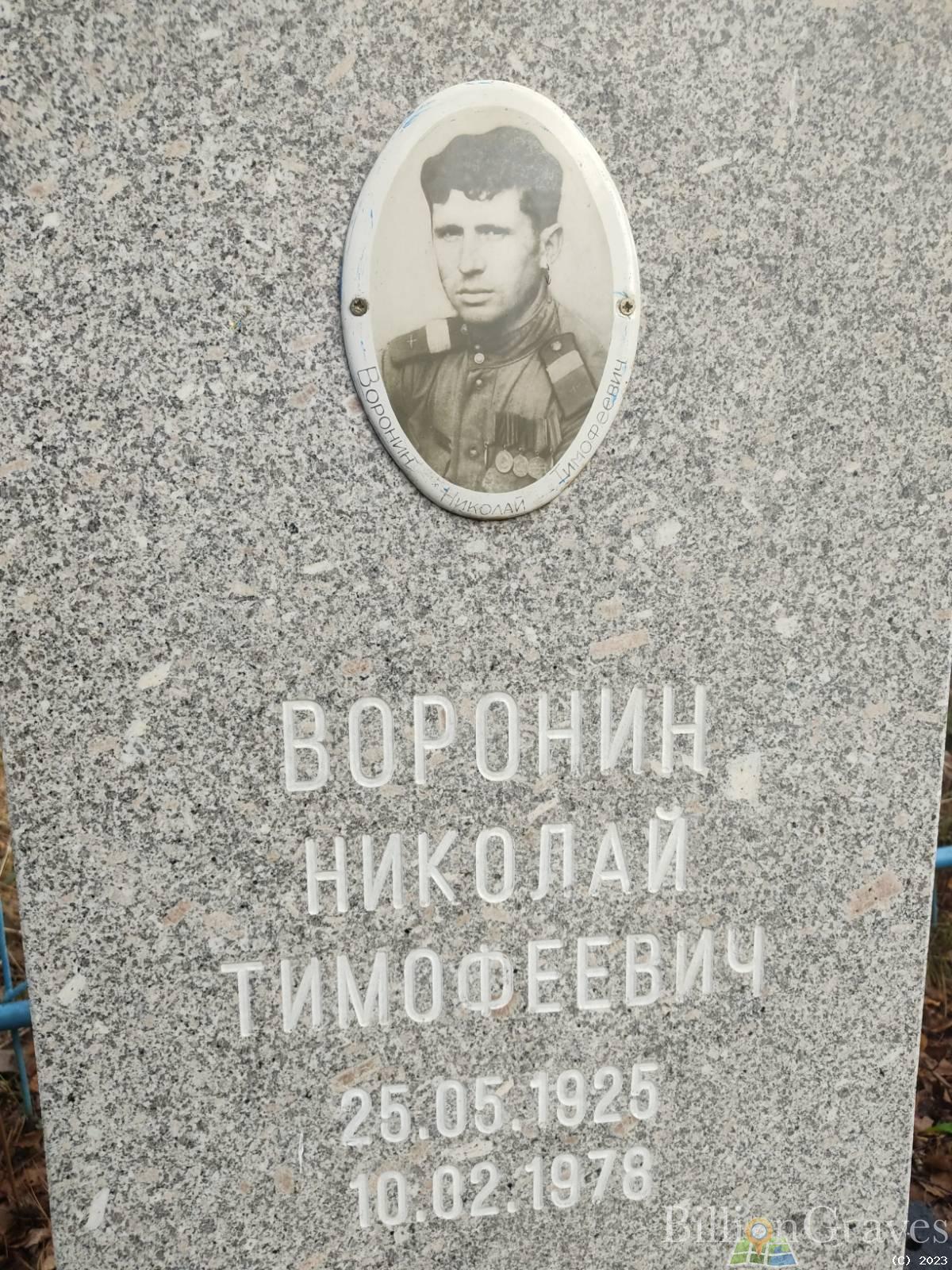 Воронин Николай Тимофеевич