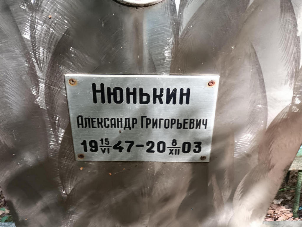 Нюнькин Александр Григорьевич