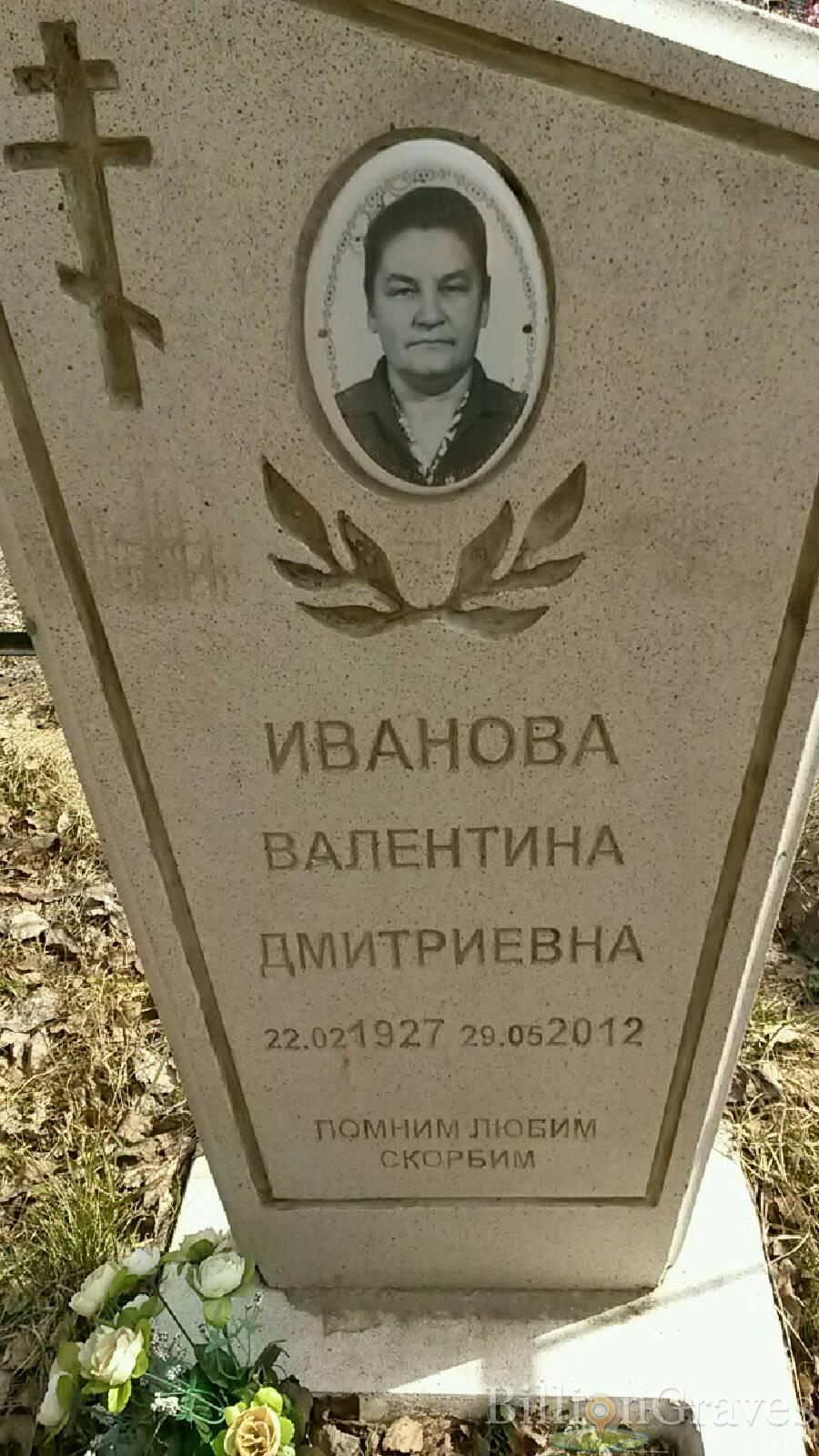 Иванова Валентина дмитриевна