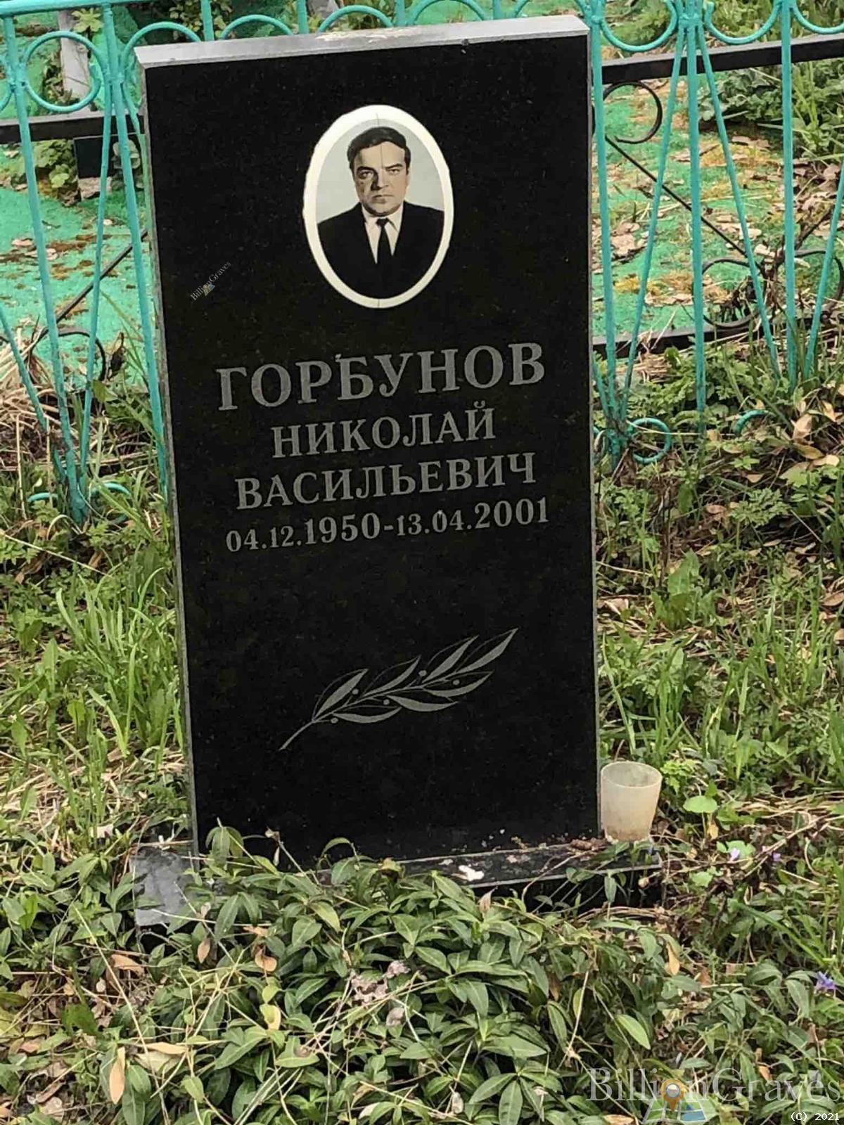 Горбунов Николай Васильевич