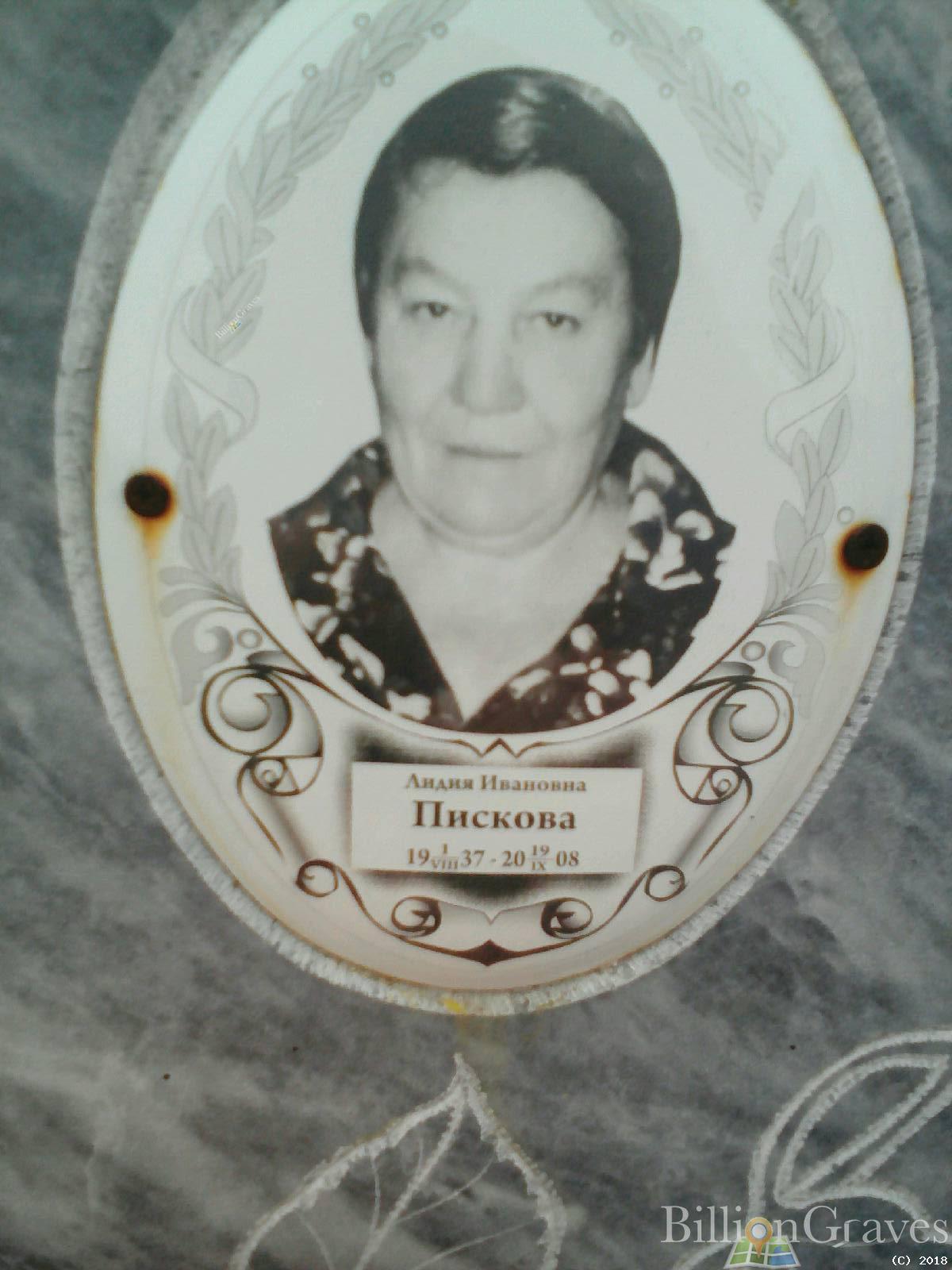 Пискова Лидия Ивановна