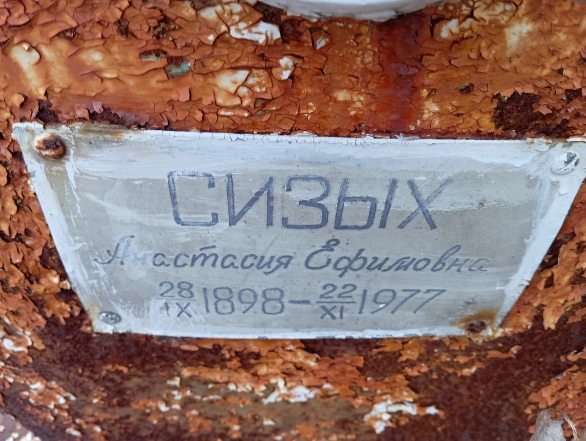 Сизых Анастасия Ефимовна