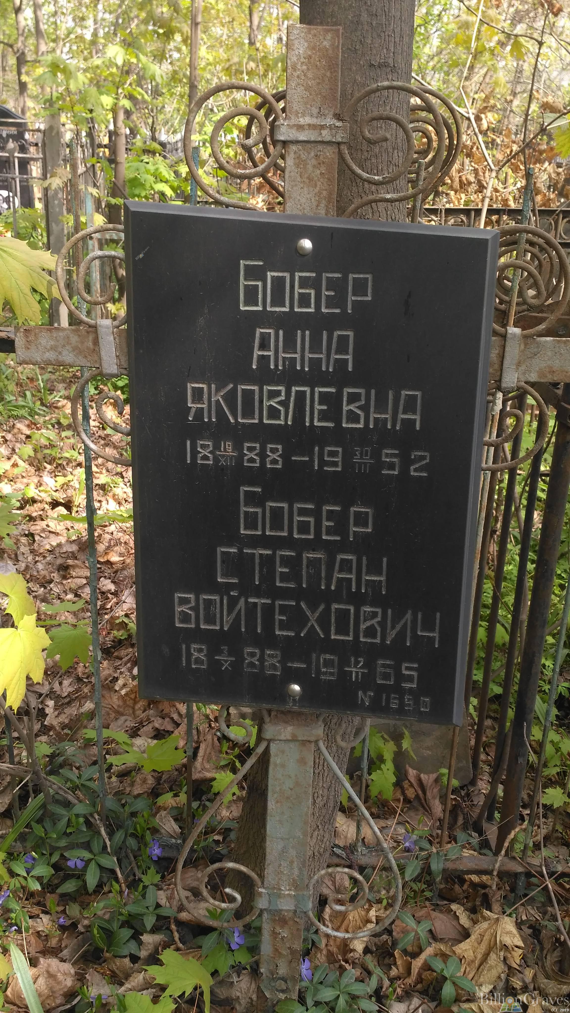 Бобер Анна Яковлевна