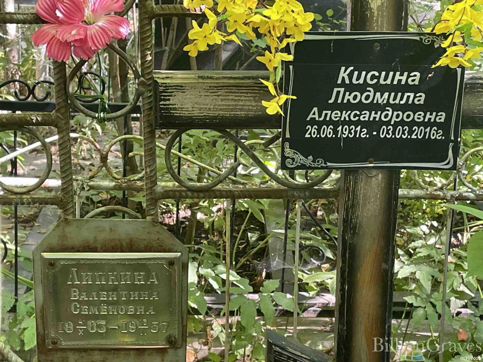 Кисина Людмила Александровна