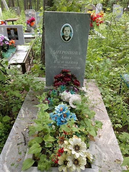 Антропова Анна Васильевна