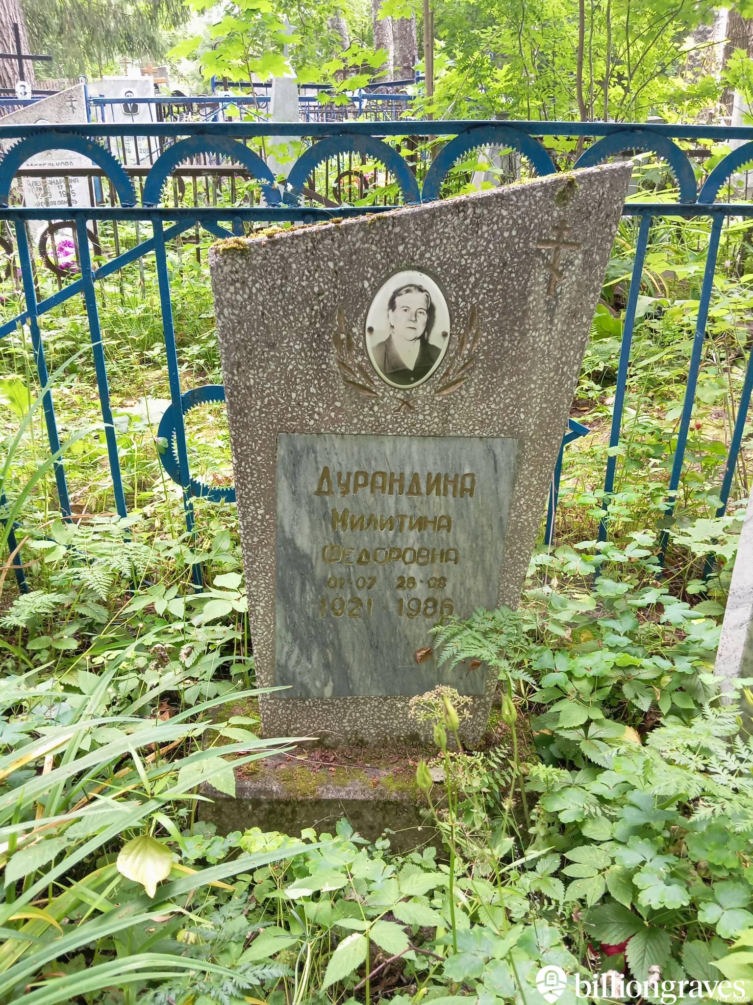 Дурандина Милитина Федоровна