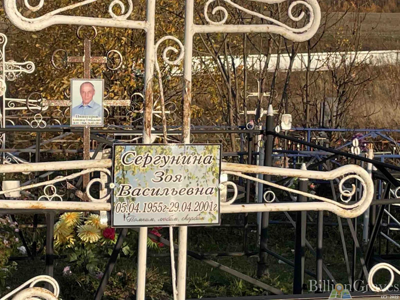 Сергунина Зоя Васильевна