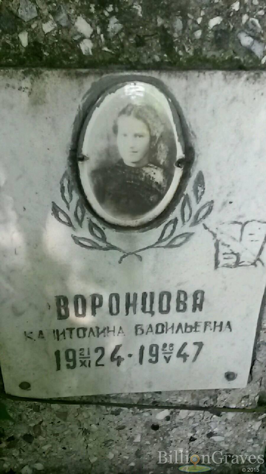 Воронцова Капитолина Васильевна