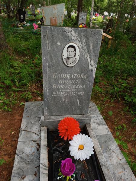Башкатова Зинаида Николаевна